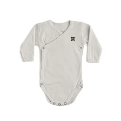 Nununu World Onesies> Baby Soft Envelope Bodysuit White