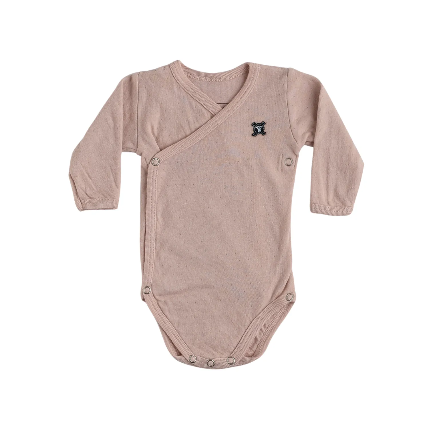 Nununu World Onesies> Baby Soft Envelope Bodysuit Pink