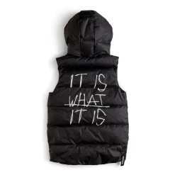 Nununu World Blouses> It Is What It Is Down Vest
