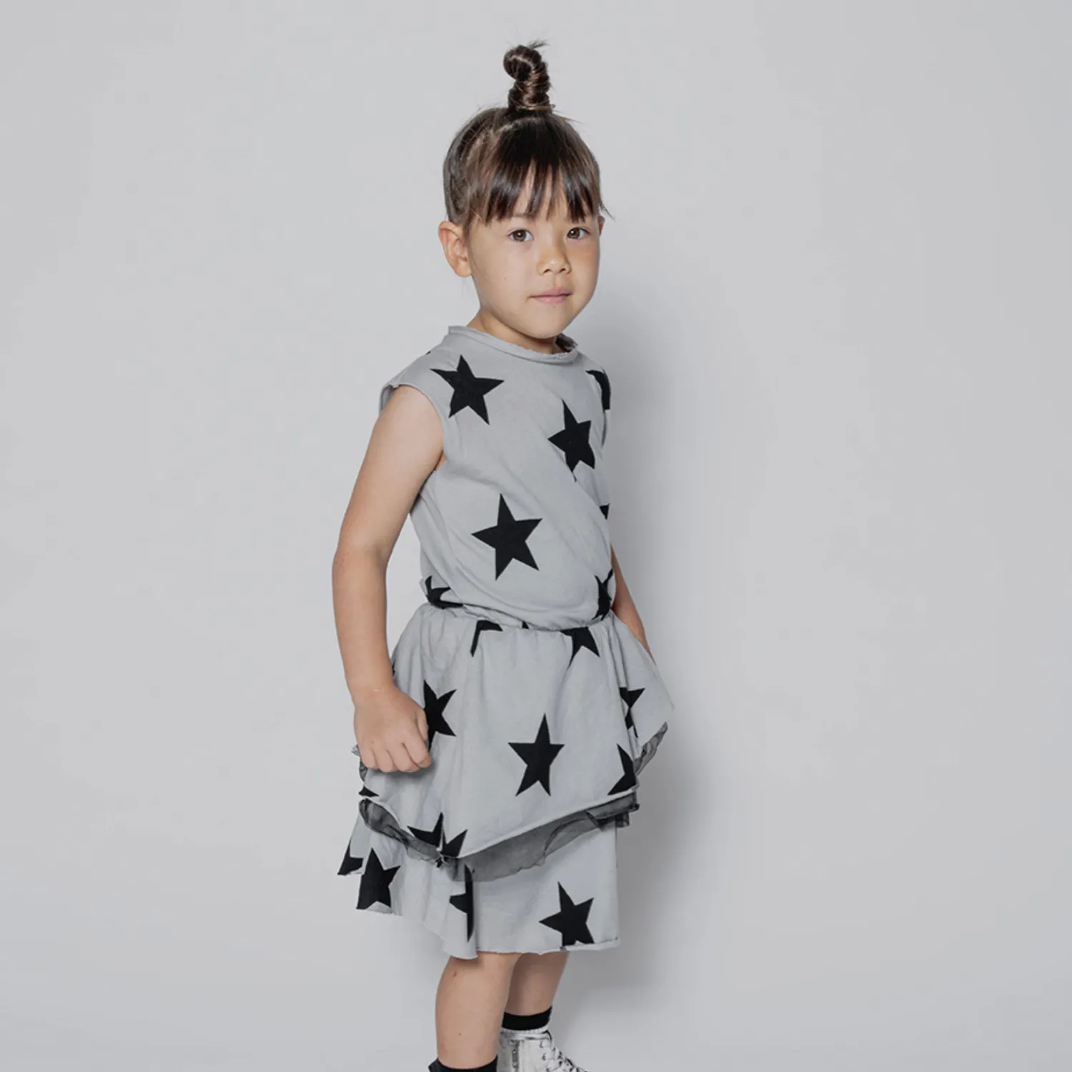 Nununu World Overalls & Jumpsuits> Layered Star Dress