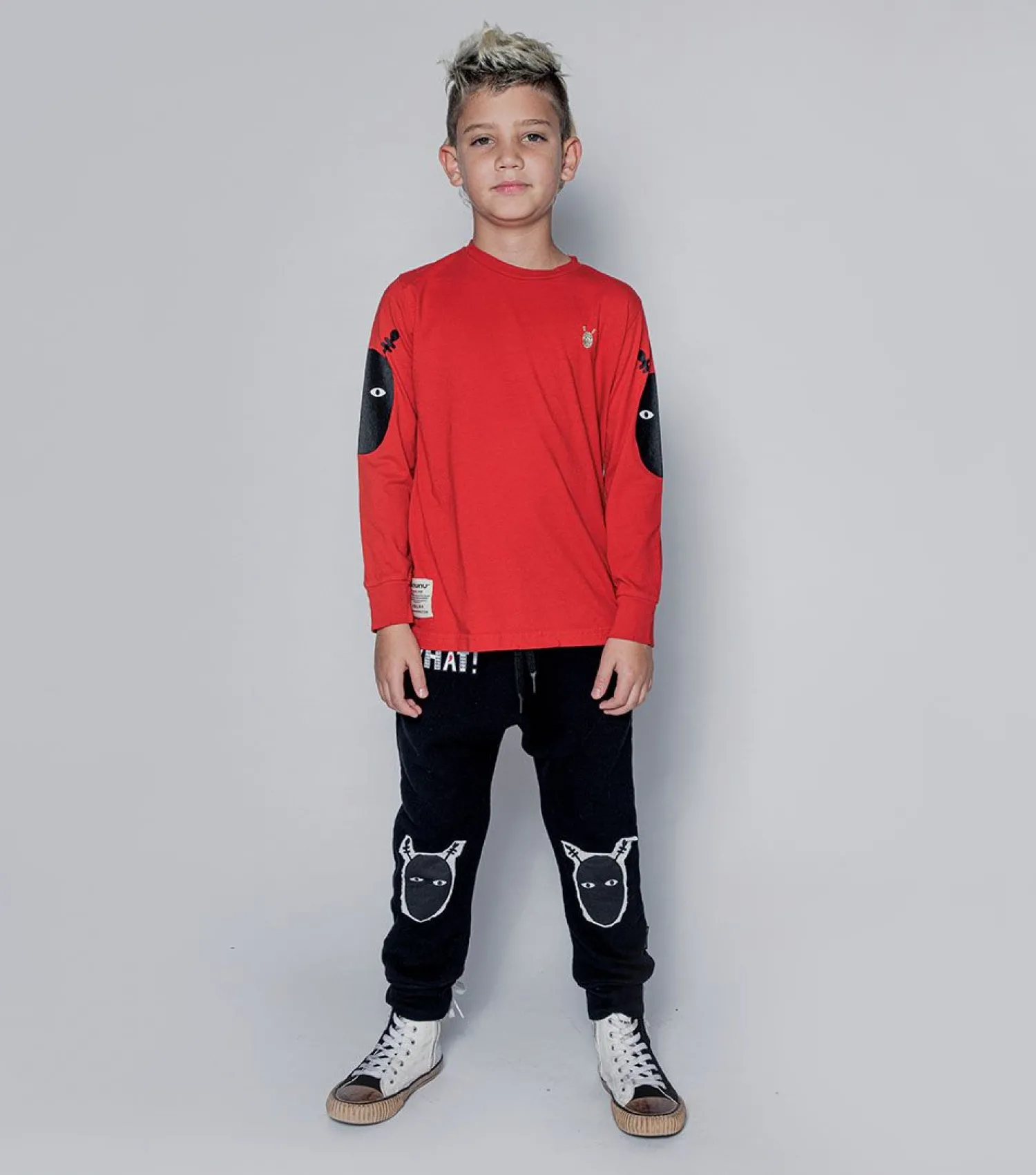 Nununu World Blouses> Mr. Dude Long Sleeve Shirt