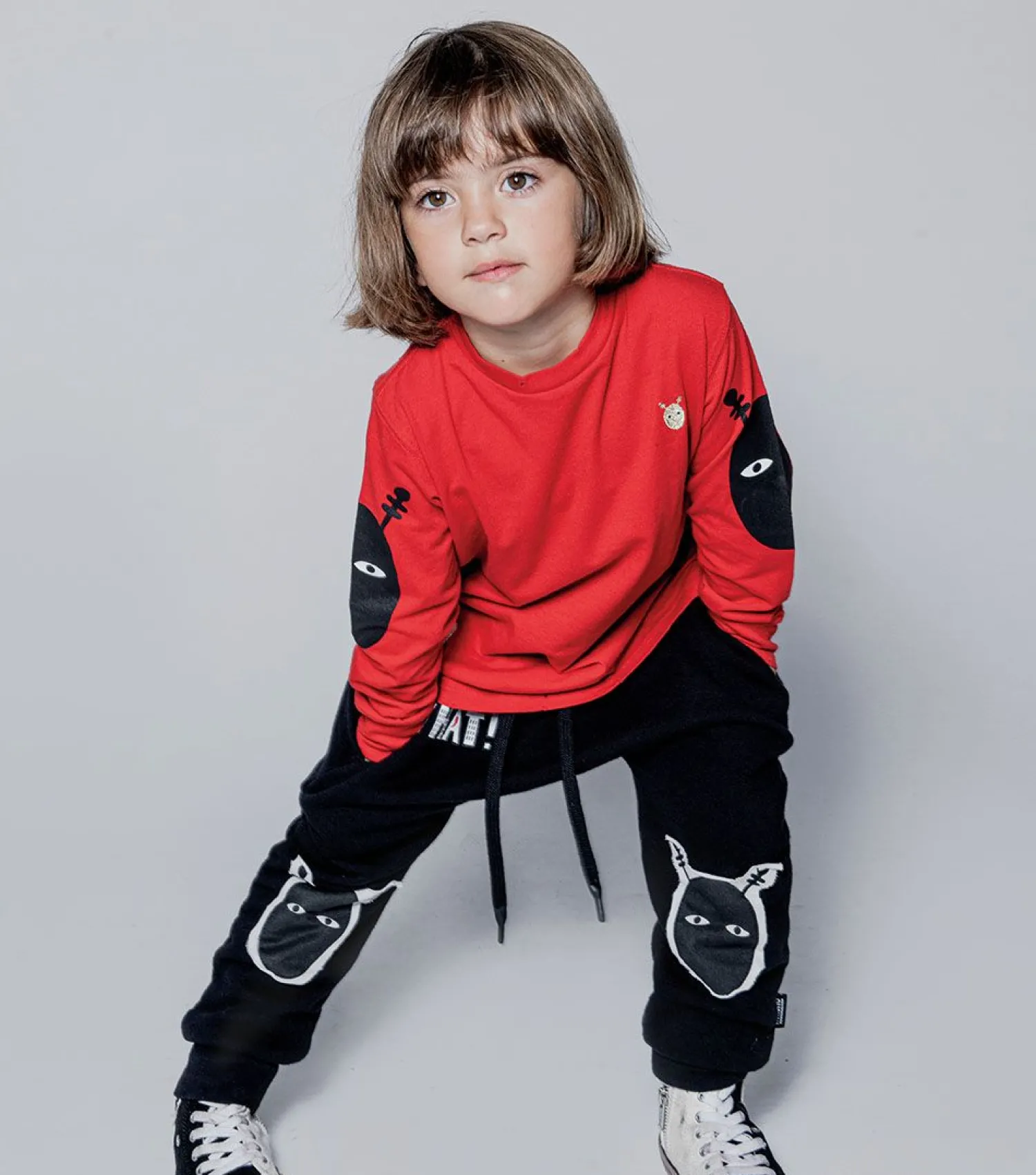 Nununu World Blouses> Mr. Dude Long Sleeve Shirt