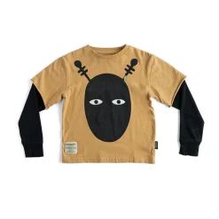Nununu World Blouses> Mr. Dude Long Sleeve Shirt