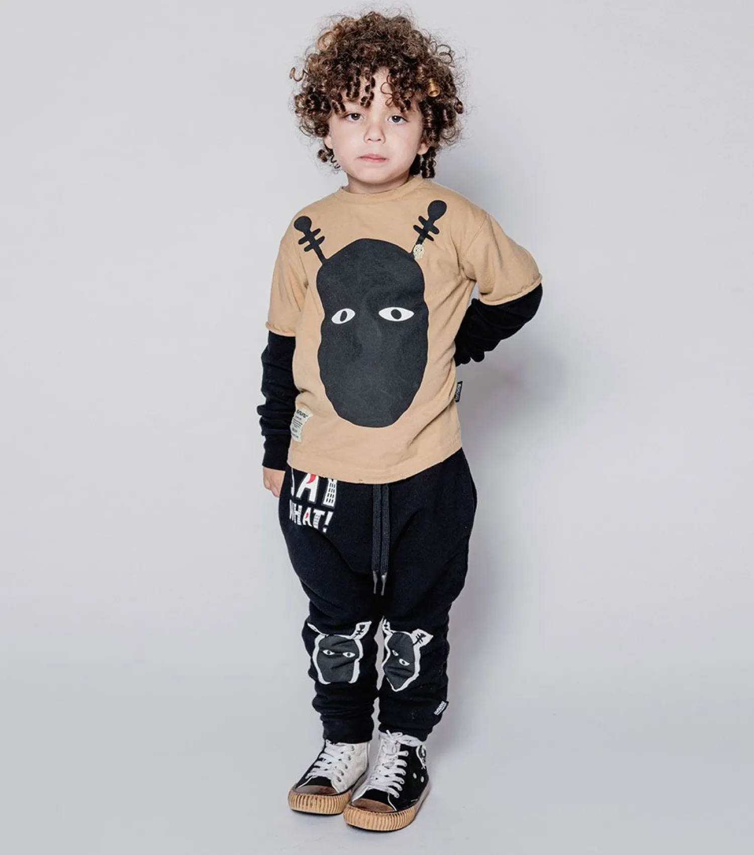 Nununu World Blouses> Mr. Dude Long Sleeve Shirt
