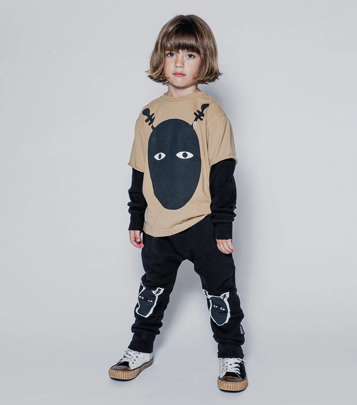 Nununu World Blouses> Mr. Dude Long Sleeve Shirt