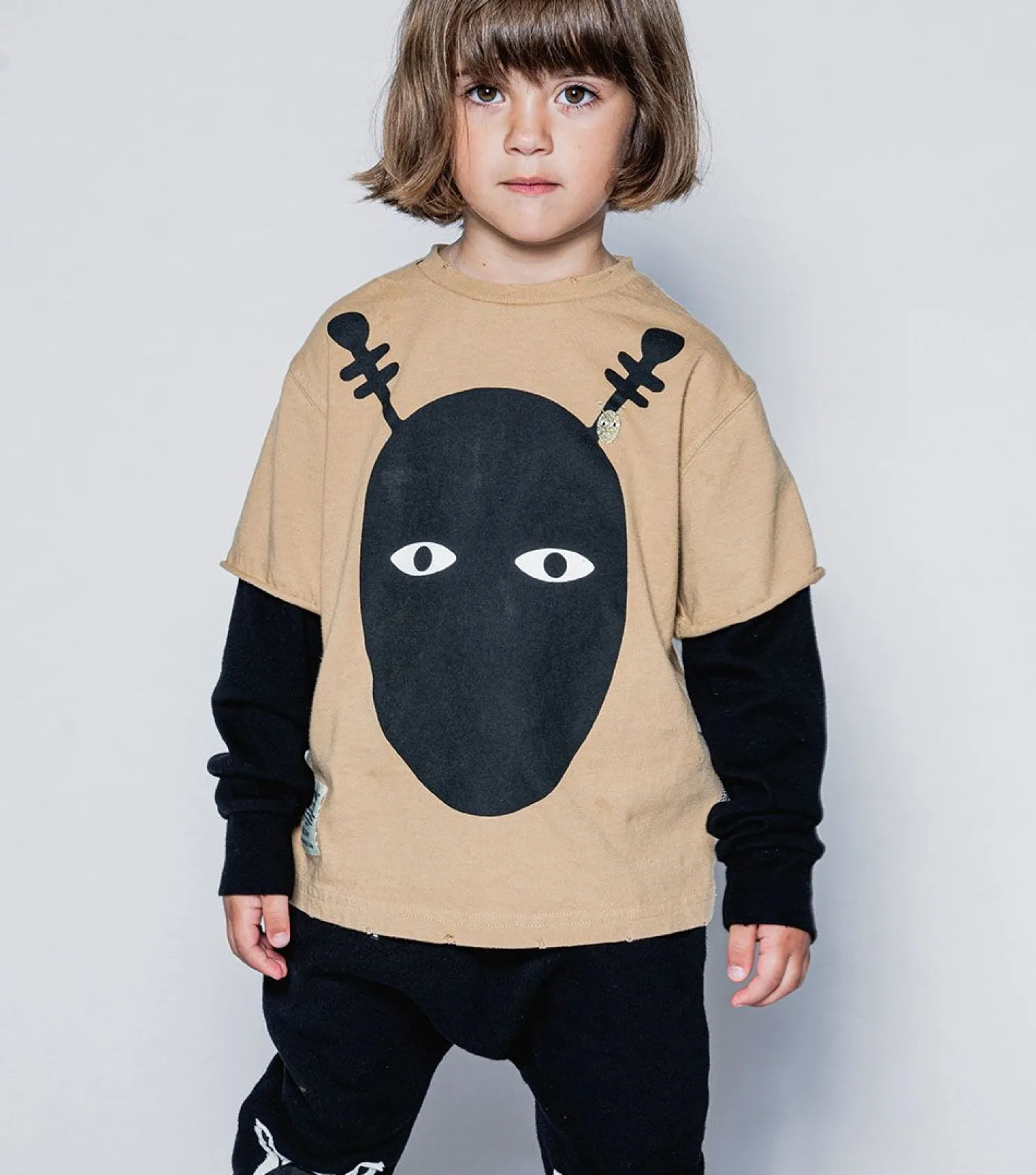 Nununu World Blouses> Mr. Dude Long Sleeve Shirt