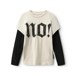 Nununu World Blouses> No! Inked Shirt