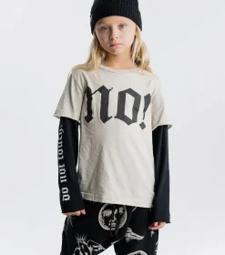 Nununu World Blouses> No! Inked Shirt