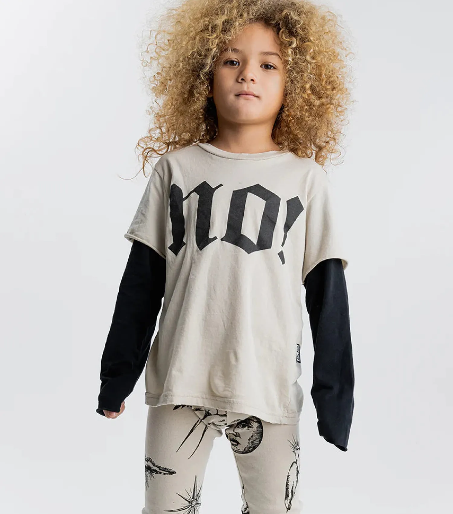 Nununu World Blouses> No! Inked Shirt