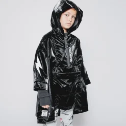 Nununu World Long Sleeve T Shirts> Rain Poncho Black