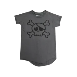 Nununu World Long Sleeve T Shirts> Raw Skull T-Shirt Iron