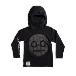 Nununu World Blouses> Smile Ninja Shirt Black