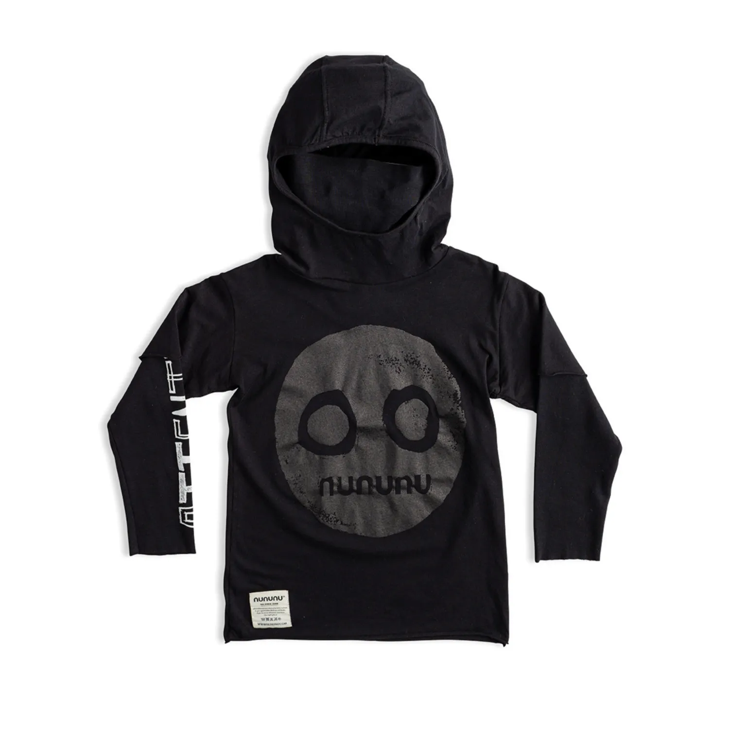 Nununu World Blouses> Smile Ninja Shirt Black