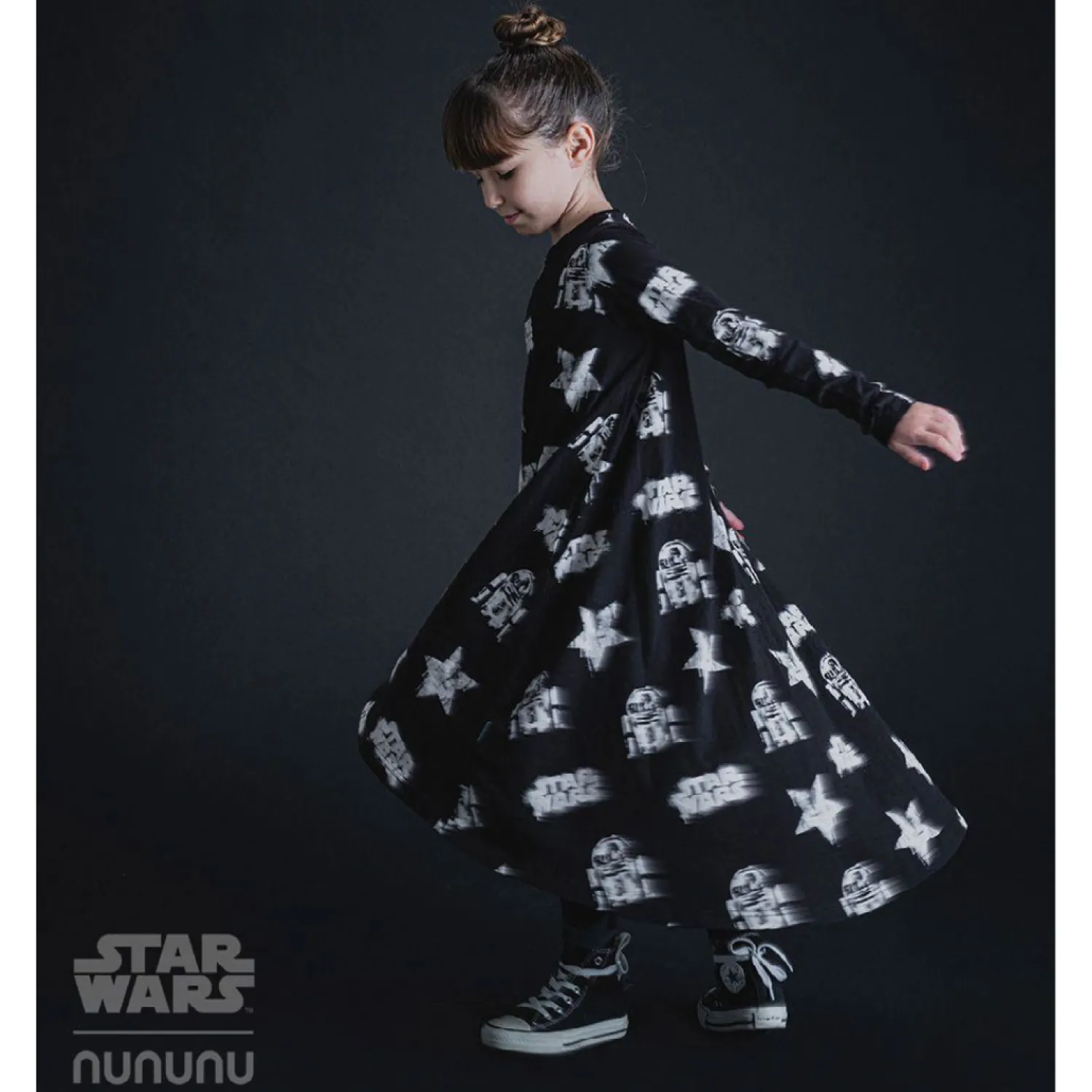 Nununu World Overalls & Jumpsuits> Star Wars All Over Star Wars 360 Dress