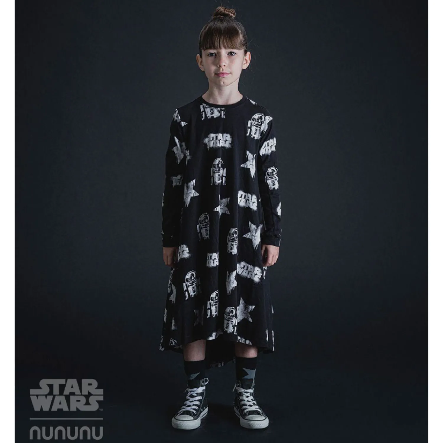 Nununu World Overalls & Jumpsuits> Star Wars All Over Star Wars 360 Dress