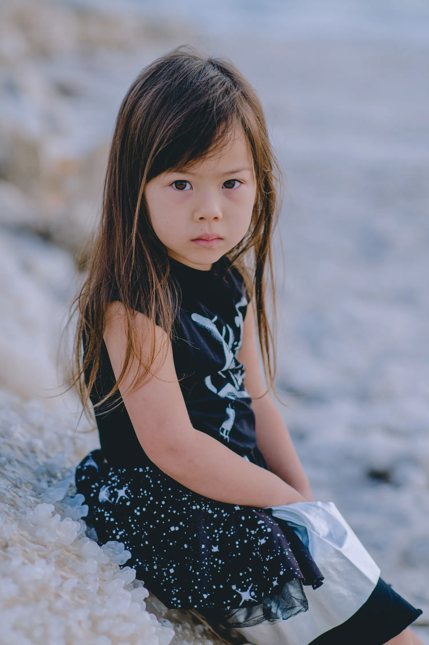 Nununu World Overalls & Jumpsuits> Star Wars Darth Vader Layered Galaxy Dress