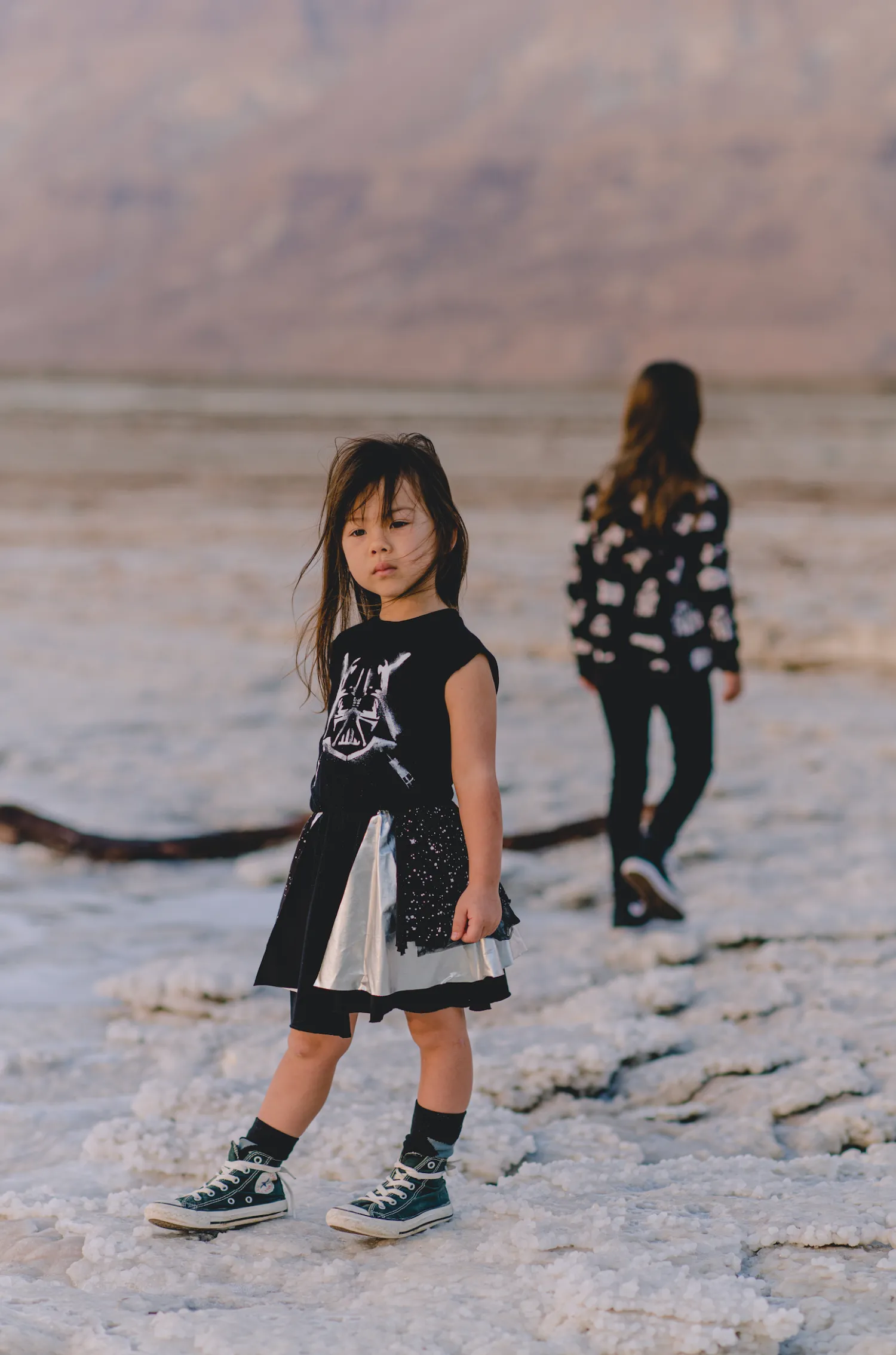 Nununu World Overalls & Jumpsuits> Star Wars Darth Vader Layered Galaxy Dress