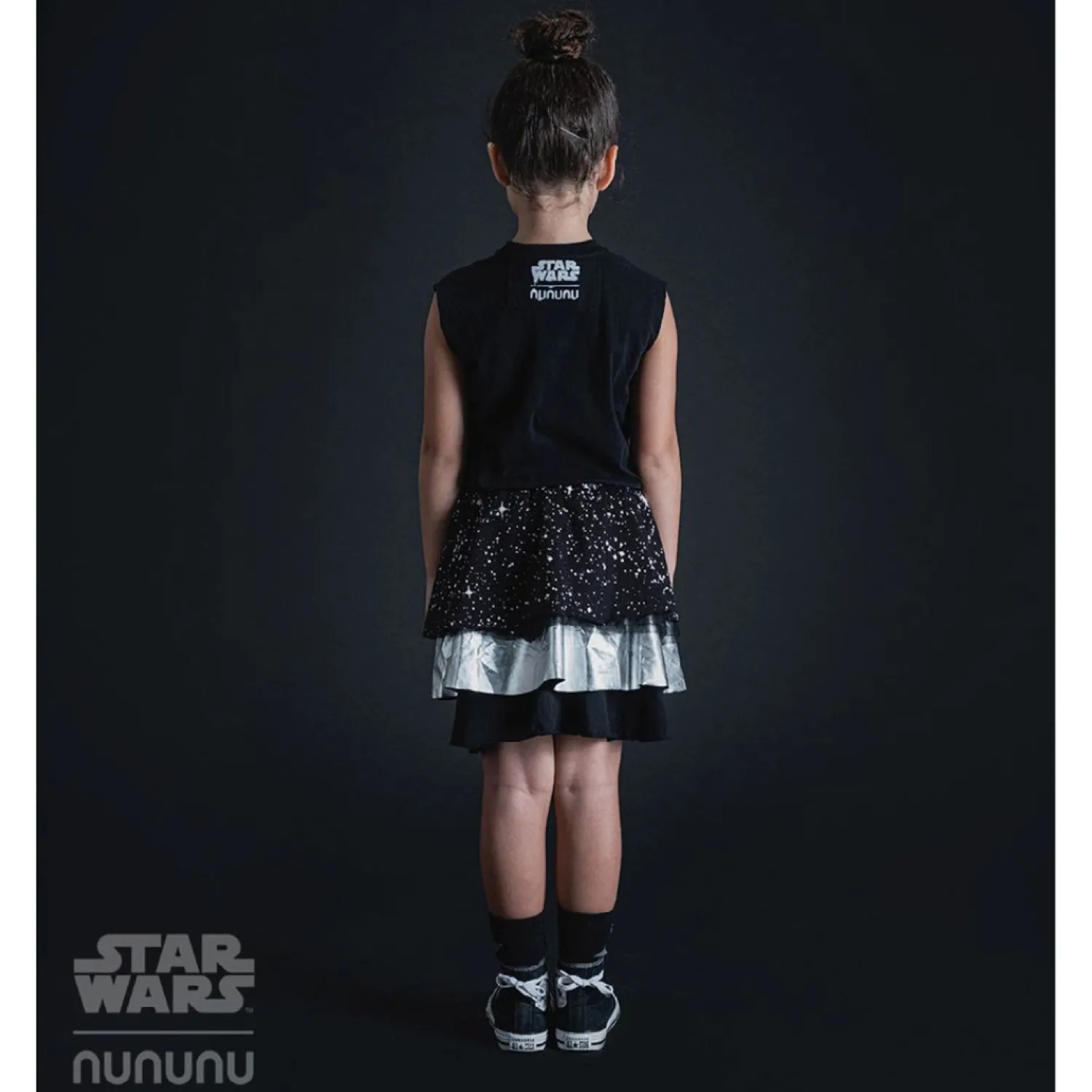 Nununu World Overalls & Jumpsuits> Star Wars Darth Vader Layered Galaxy Dress