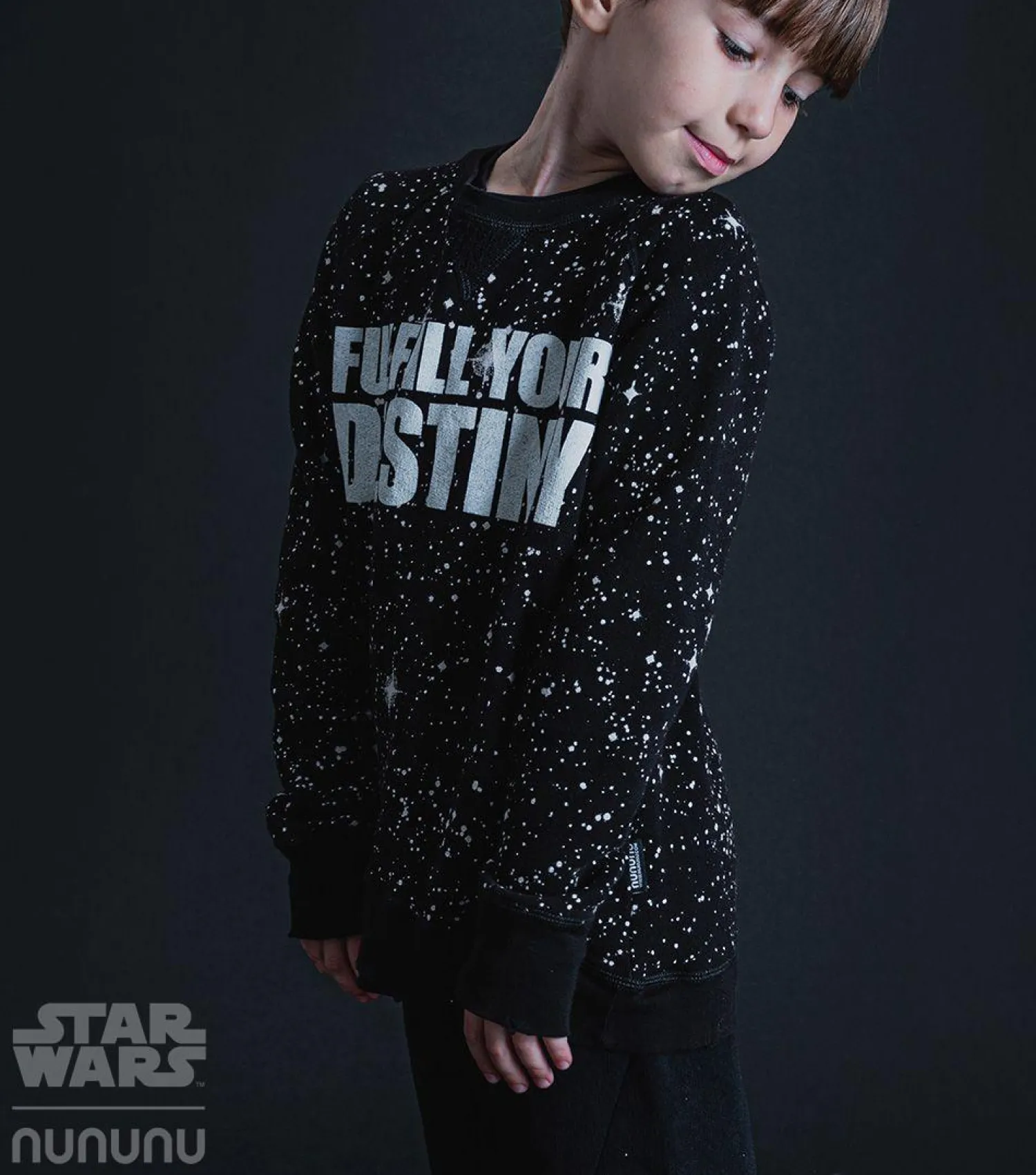 Nununu World Hoodies> Star Wars Galaxy Sweatshirt