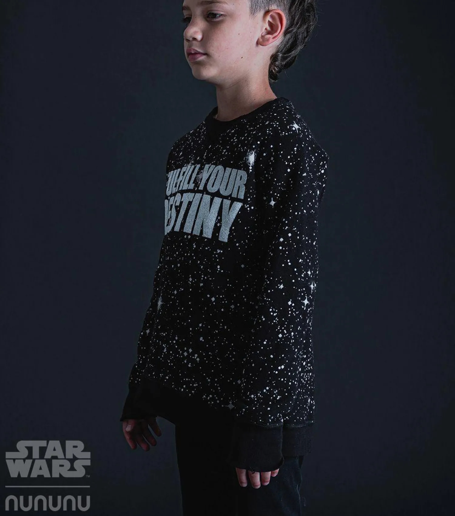 Nununu World Hoodies> Star Wars Galaxy Sweatshirt