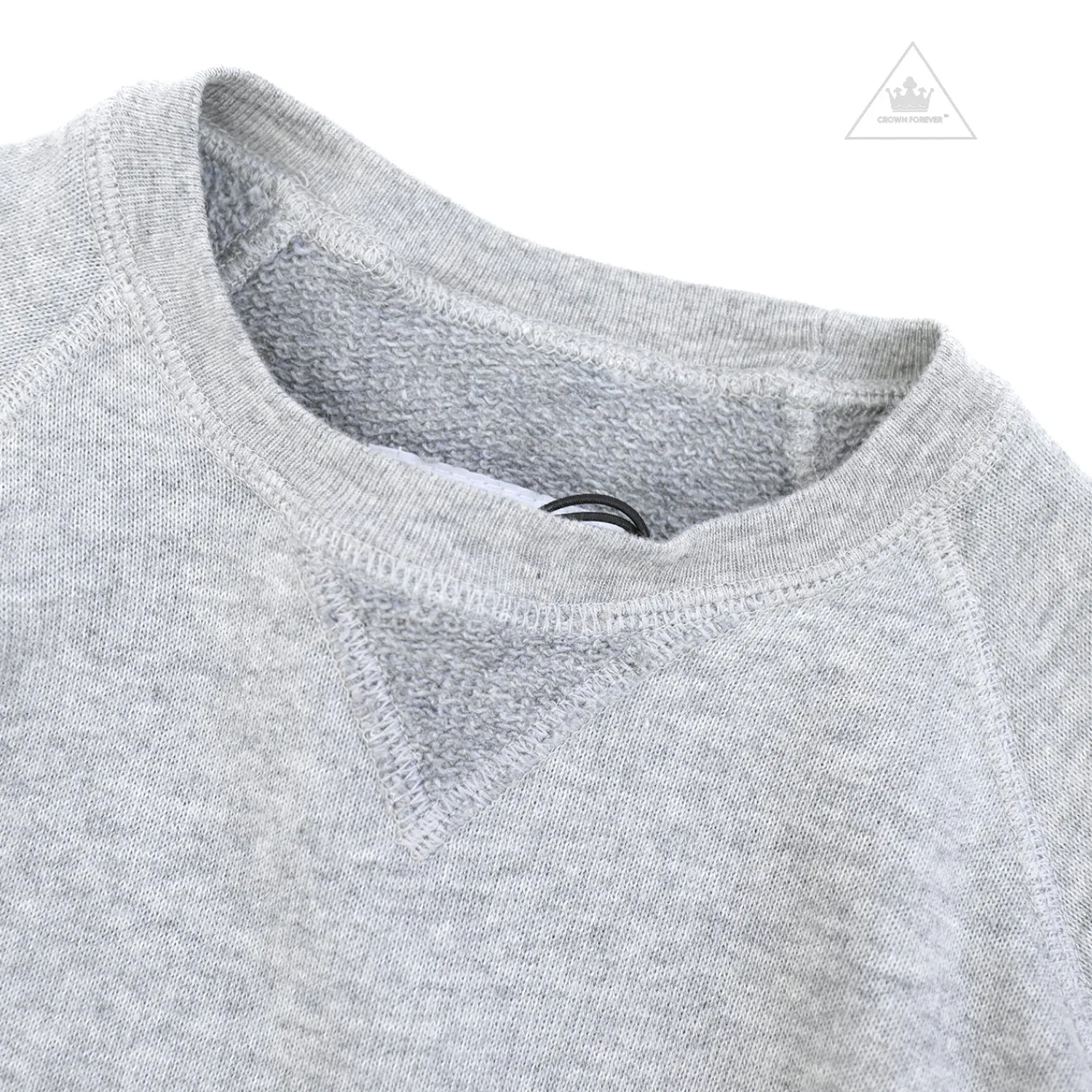 Nununu World Hoodies> Twofer Sweatshirt Heather Grey