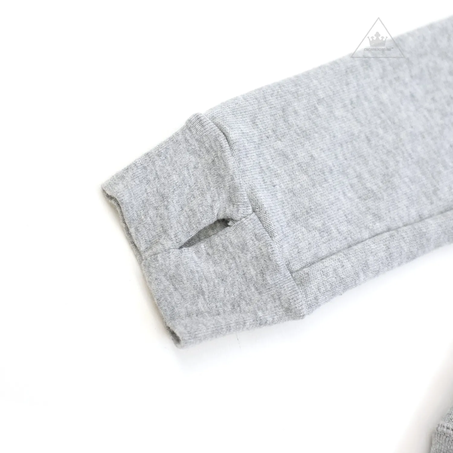 Nununu World Hoodies> Twofer Sweatshirt Heather Grey