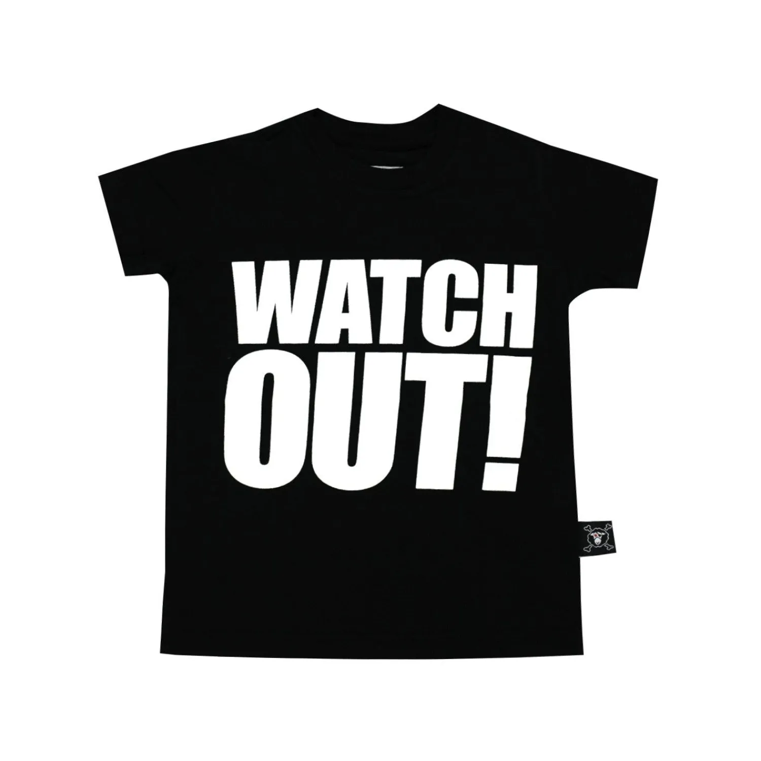 Nununu World T Shirts> Watch Out T-Shirt Black