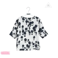 Papu Stories Shirts> All Printed Balloons Linen Shirt