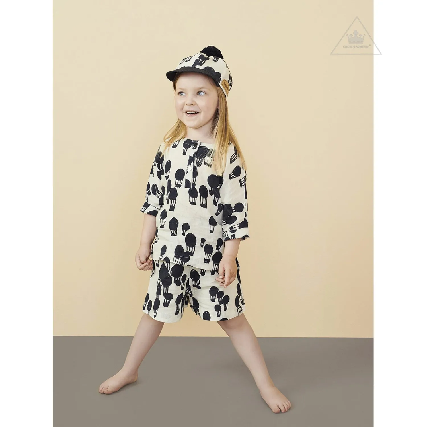 Papu Stories Shirts> All Printed Balloons Linen Shirt