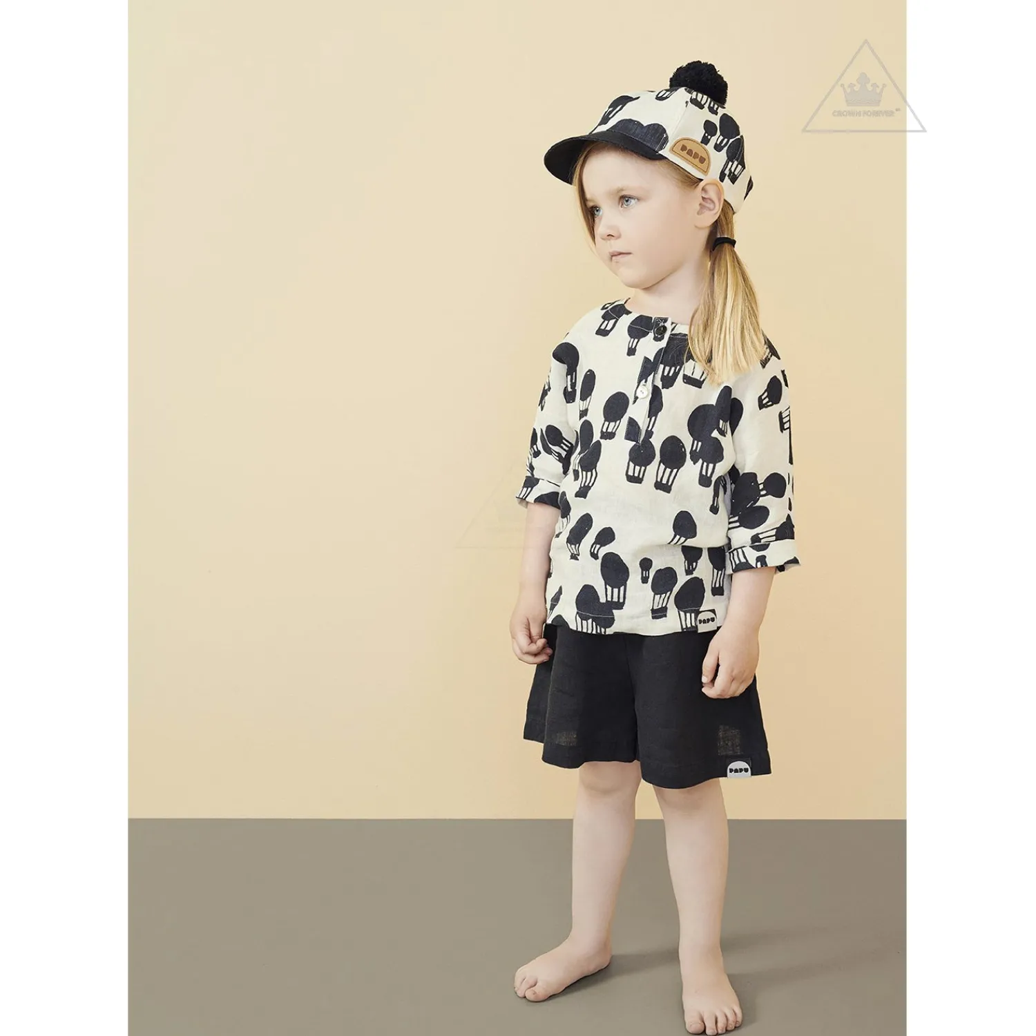 Papu Stories Shirts> All Printed Balloons Linen Shirt