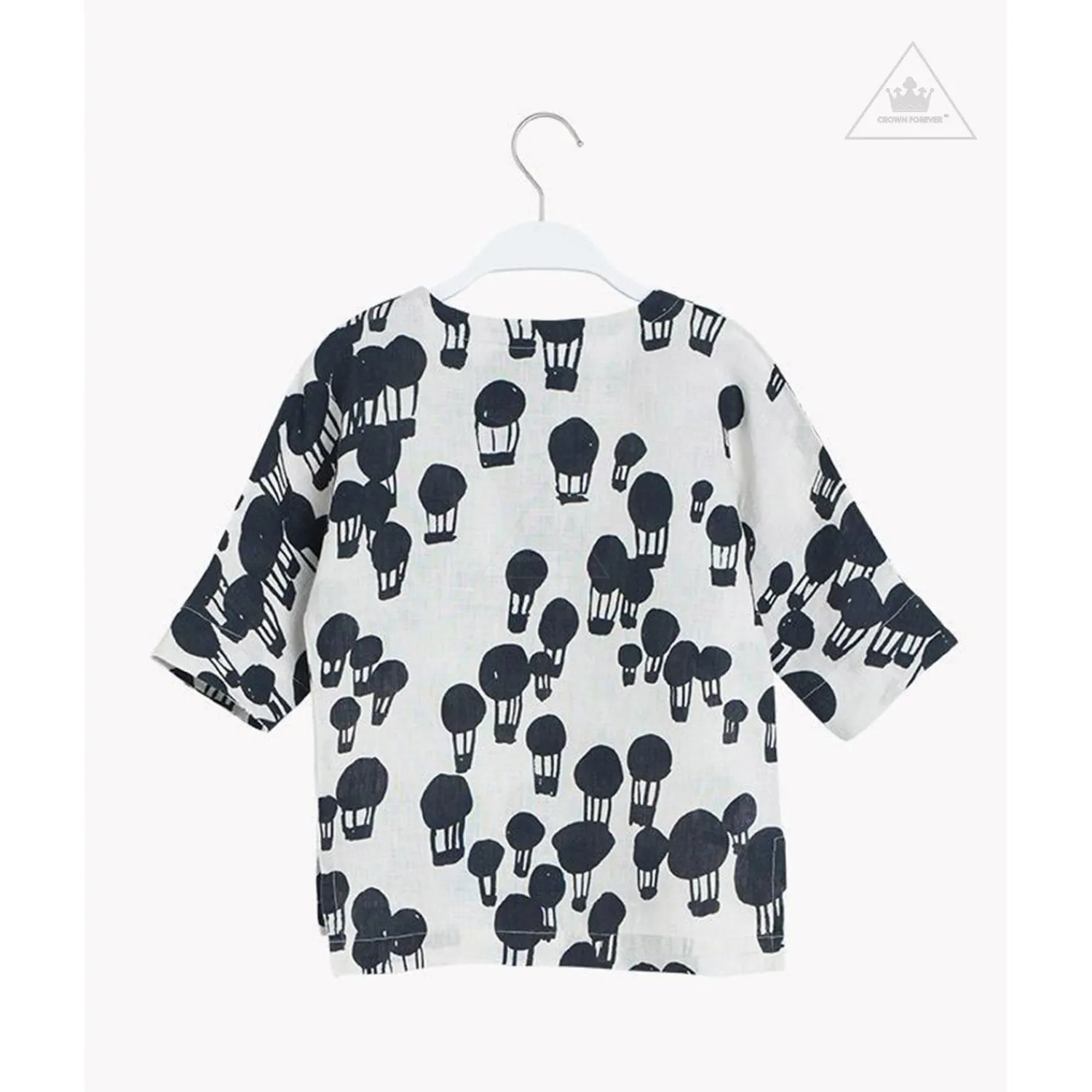 Papu Stories Shirts> All Printed Balloons Linen Shirt