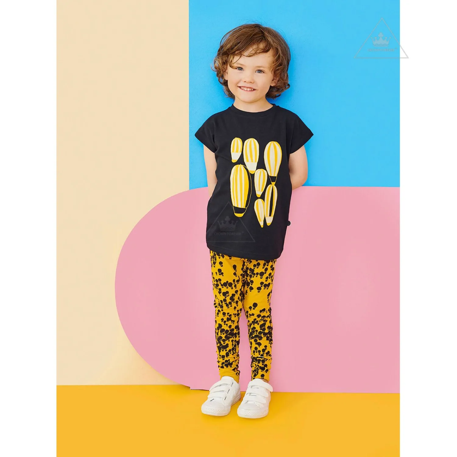Papu Stories Long Sleeve T Shirts> Balloons Organic Basic T Shirt