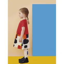 Papu Stories Overalls & Jumpsuits> Split A-Line Short Sleeve Dress