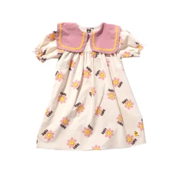Petite Hailey Overalls & Jumpsuits> Big Collar Dress Daisy Ivory