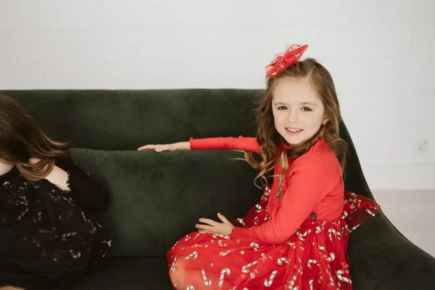 Petite Hailey Overalls & Jumpsuits> Candy Cane Tutu Dress Red