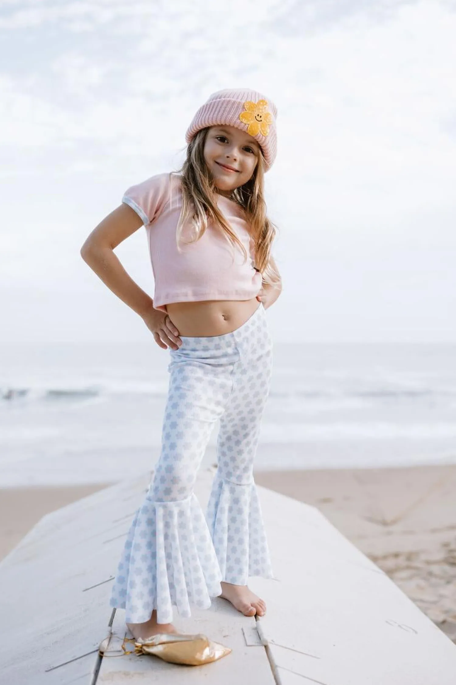 Petite Hailey Long Sleeve T Shirts> Crop T Shirt Pink
