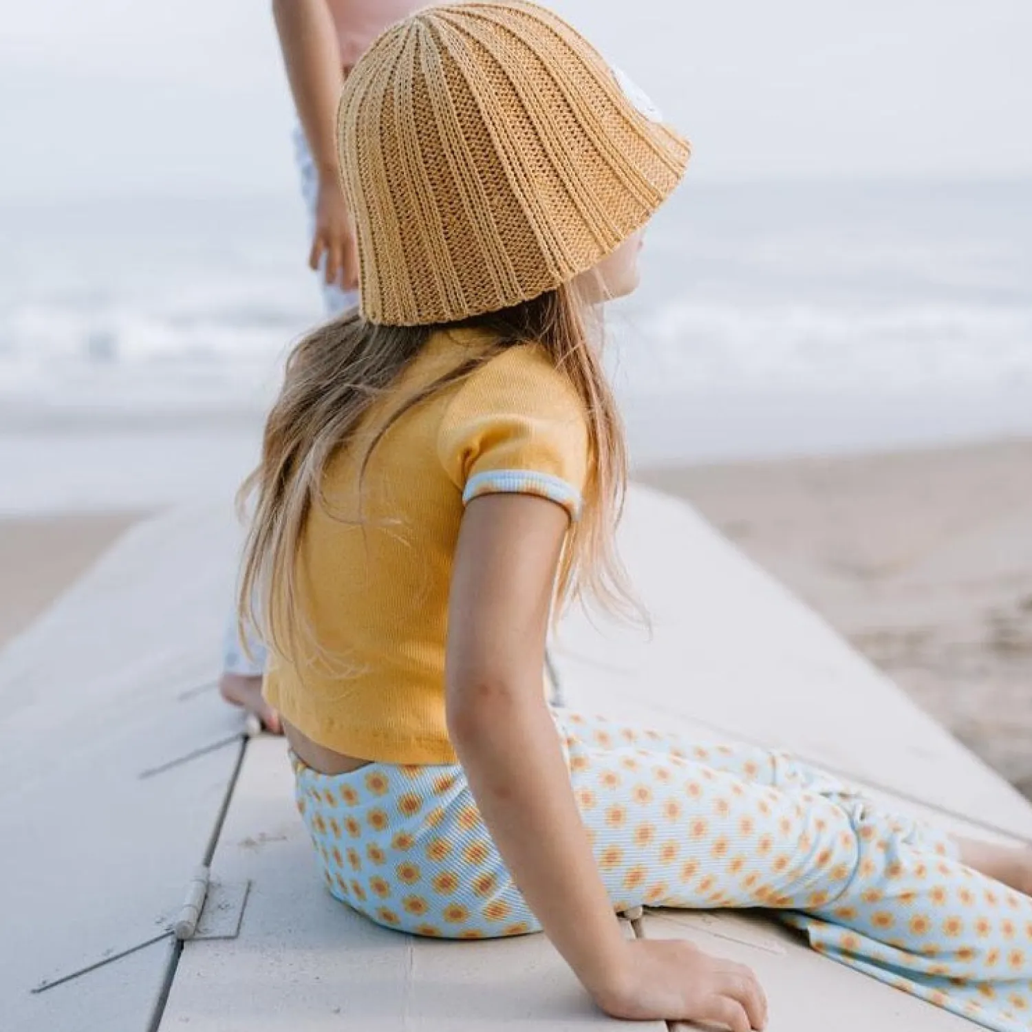 Petite Hailey Long Sleeve T Shirts> Crop T Shirt Yellow