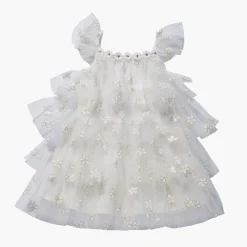 Petite Hailey Overalls & Jumpsuits> Daisy Layered Dress White