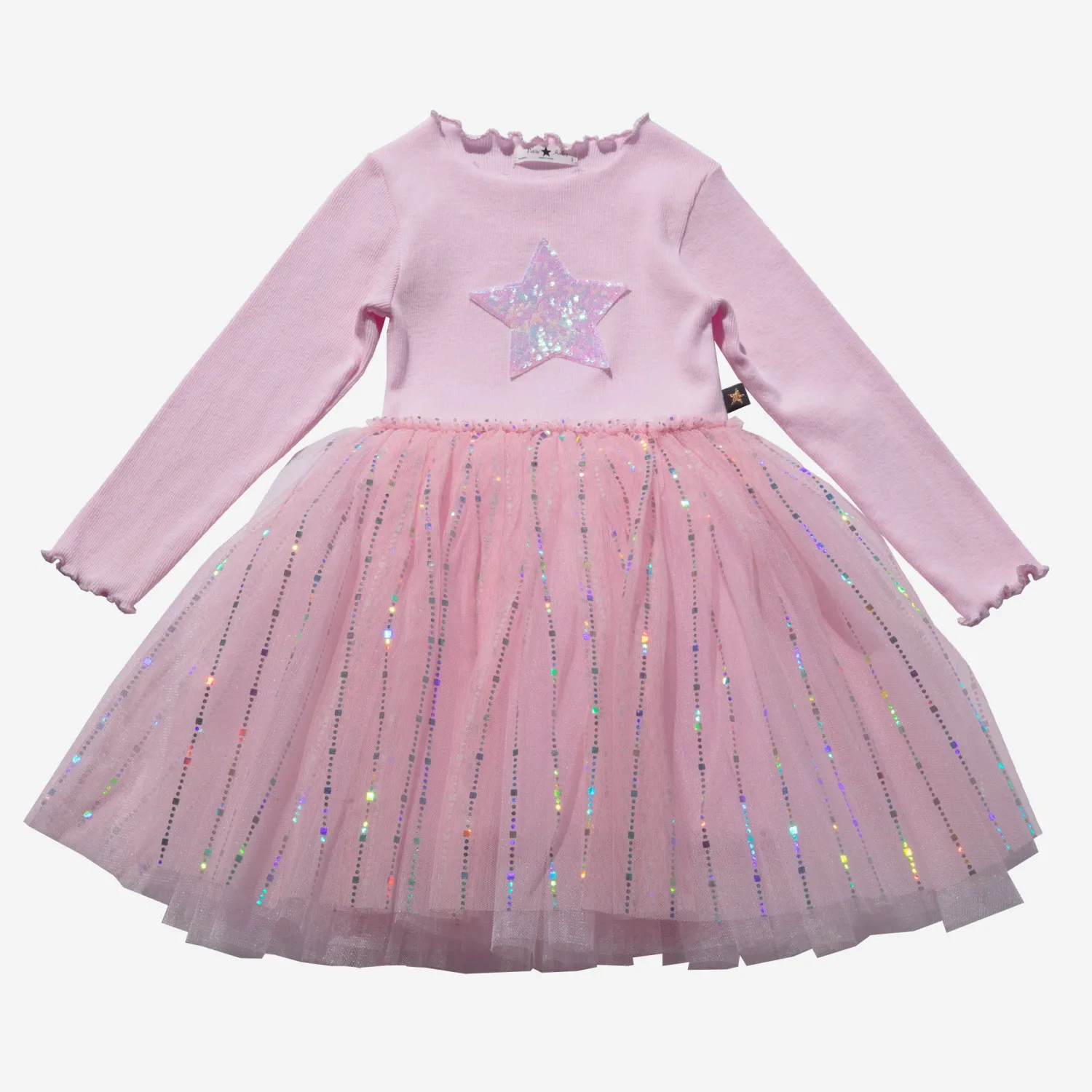 Petite Hailey Overalls & Jumpsuits> Girl Pastel Ph Tutu Dress Pink