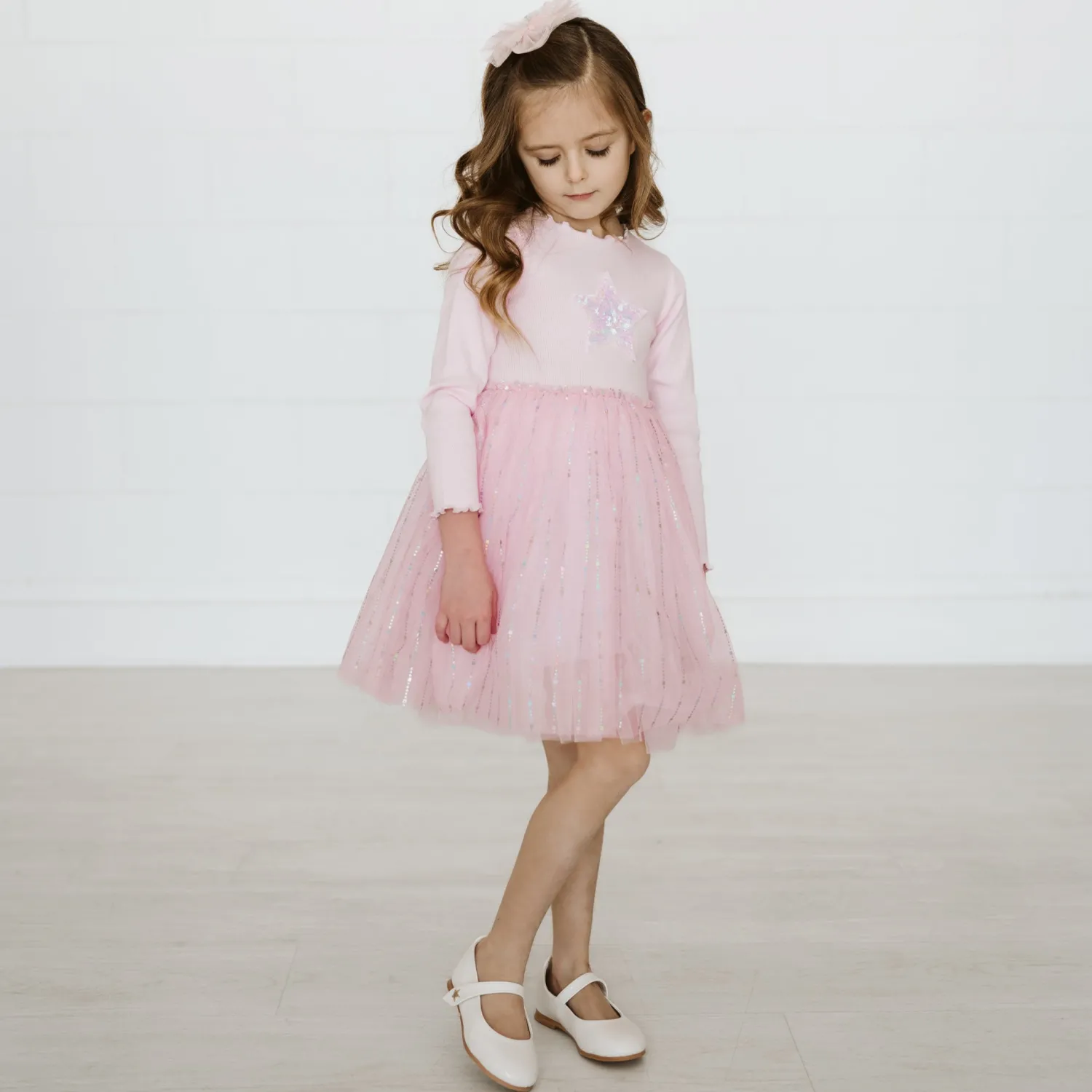 Petite Hailey Overalls & Jumpsuits> Girl Pastel Ph Tutu Dress Pink