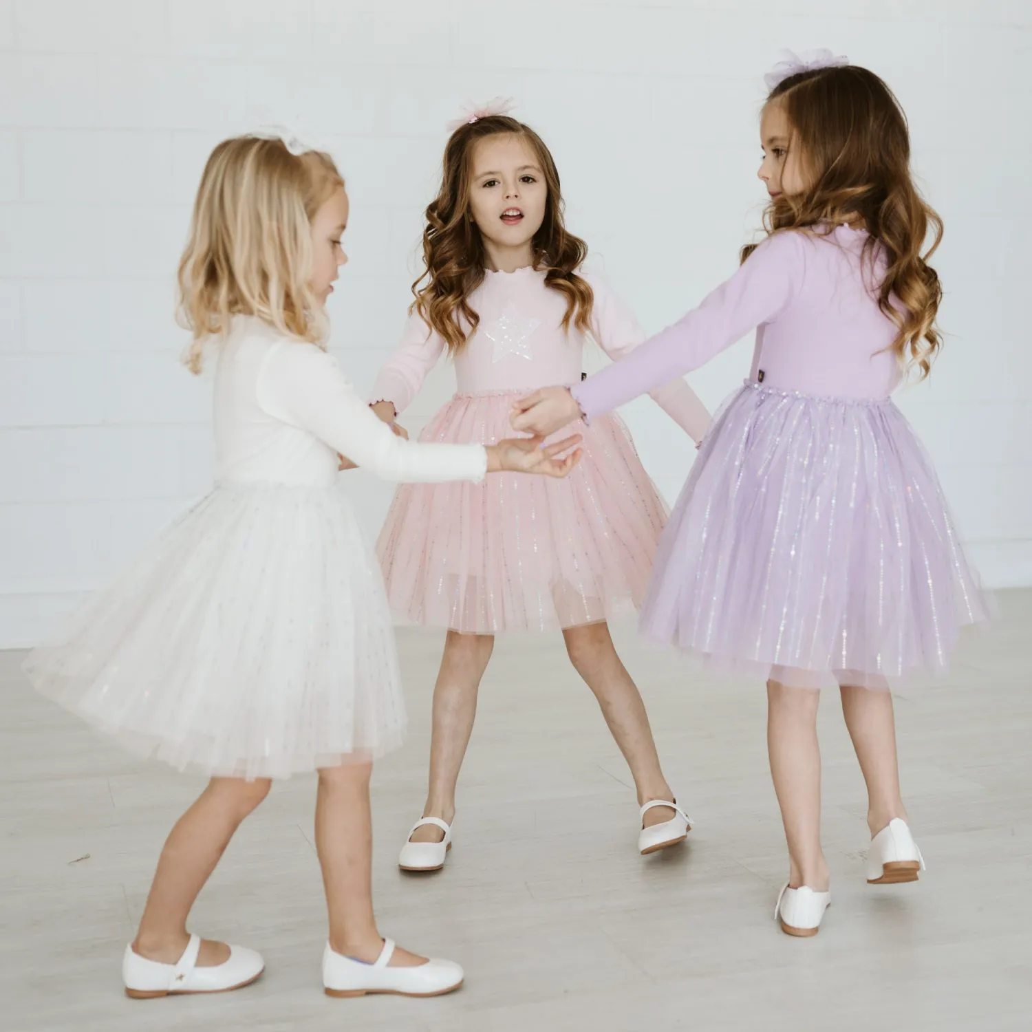 Petite Hailey Overalls & Jumpsuits> Girl Pastel Ph Tutu Dress Pink