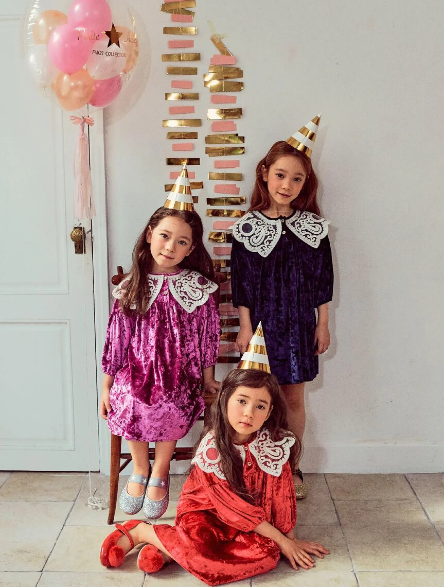 Petite Hailey Overalls & Jumpsuits> Lace Collar Dress Purple