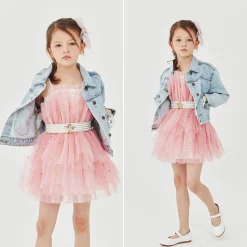 Petite Hailey Overalls & Jumpsuits> Love Sh Dress Sparkle Pink