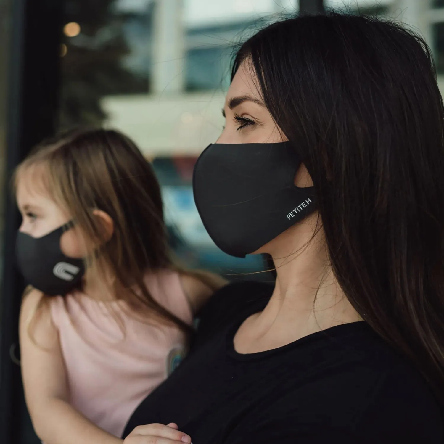 Petite Hailey T Shirts> Performance Mask Adult Black/ Gray/ Pink/ Charcoal