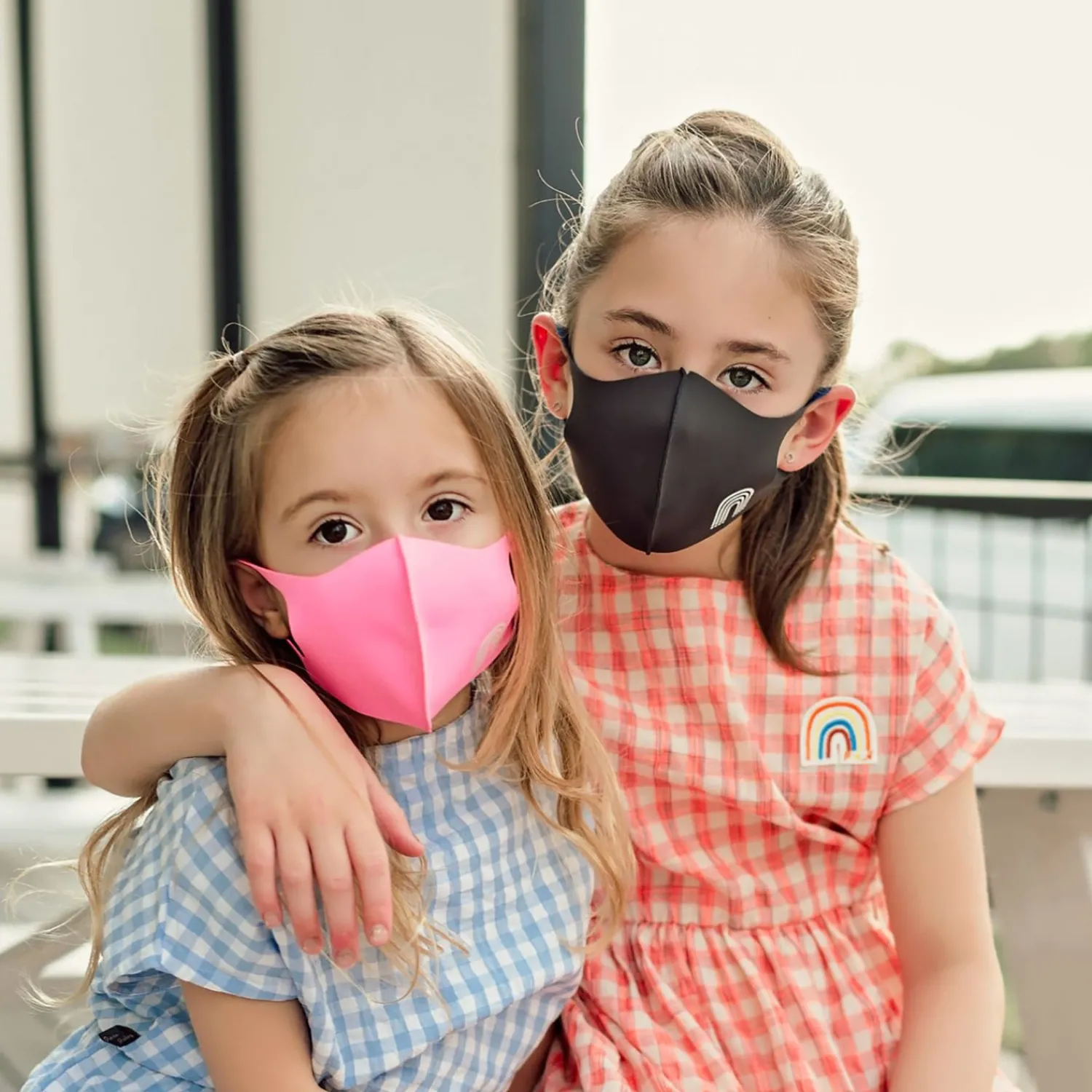 Petite Hailey T Shirts> Performance Mask Kids Black/ Gray/ Pink/ Charcoal