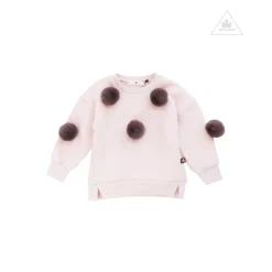Petite Hailey Hoodies> Pompom Sweatshirts Pink