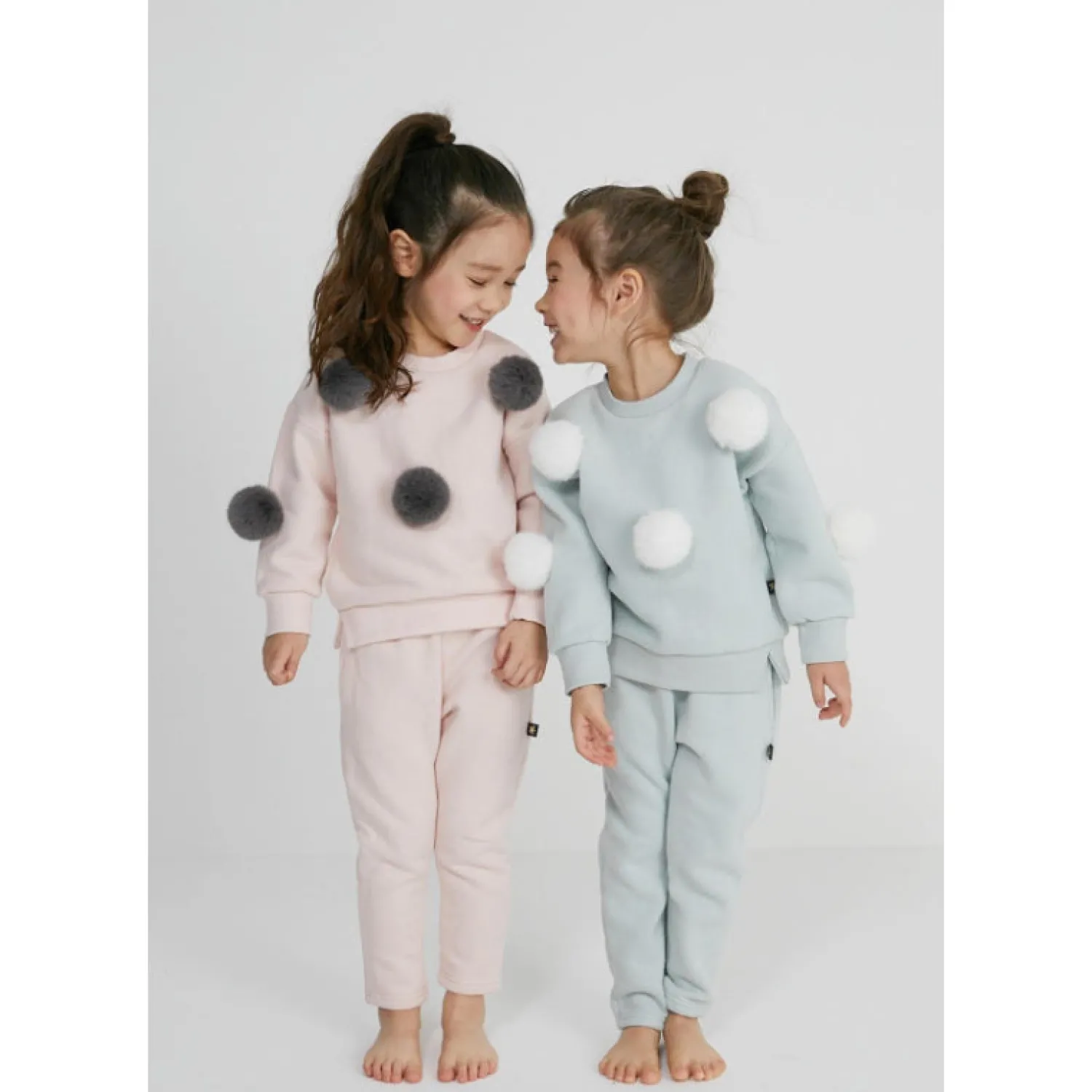 Petite Hailey Hoodies> Pompom Sweatshirts Pink