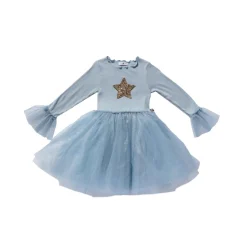 Petite Hailey Overalls & Jumpsuits> Sleeve Tutu Dress Blue