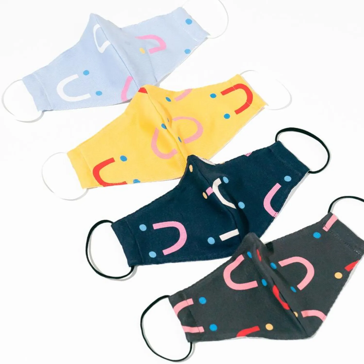 Petite Hailey T Shirts> Smile Kids And Adults Mask W/ Nose Wires