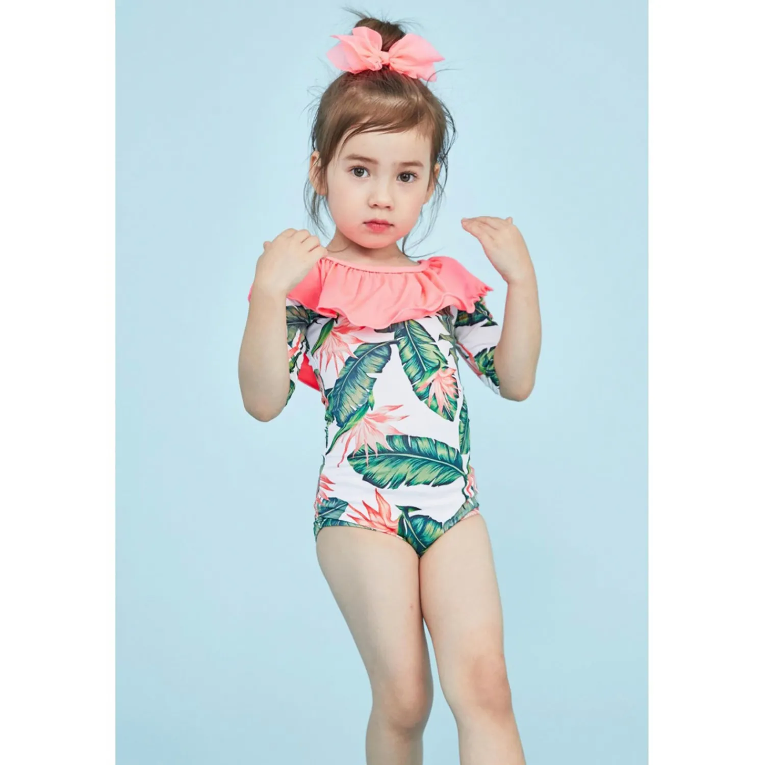 Petite Hailey Beach> Tropical Swimsuit * Final Sale